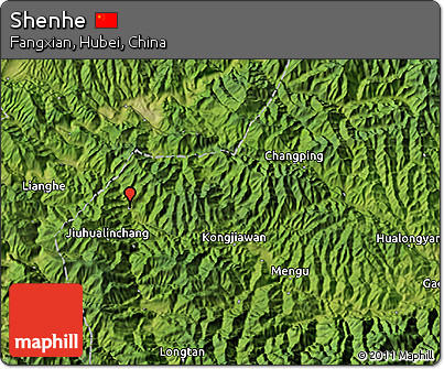 Satellite 3D Map of Shenhe