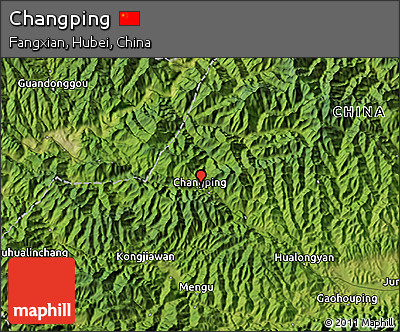 Satellite 3D Map of Changping