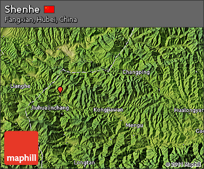 Satellite 3D Map of Shenhe