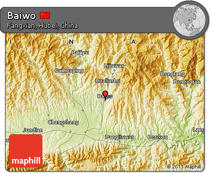 Physical Map of Baiwo