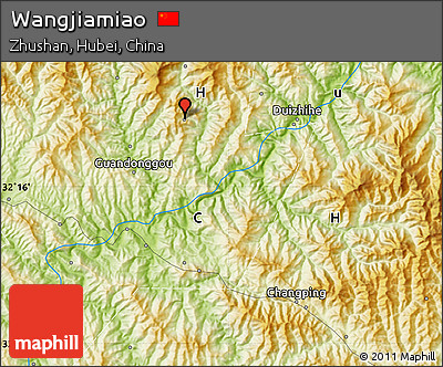 Physical Map of Wangjiamiao