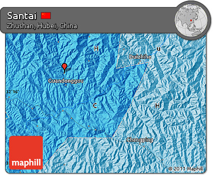 Political Map of Santai