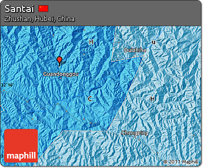 Political Map of Santai