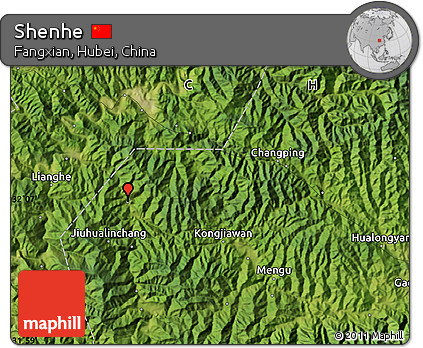 Satellite Map of Shenhe