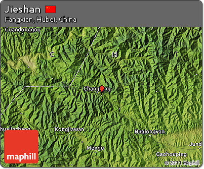 Satellite Map of Jieshan
