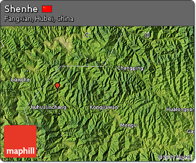 Satellite Map of Shenhe