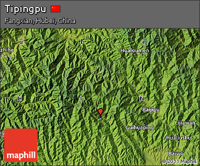 Satellite Map of Tipingpu