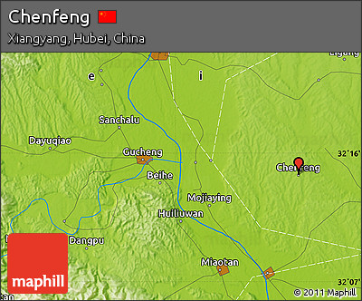 Physical Map of Chenfeng
