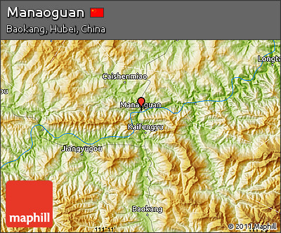 Physical Map of Manaoguan