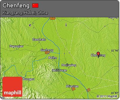 Physical Map of Chenfeng