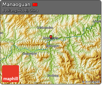 Physical Map of Manaoguan