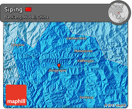 Political Map of Siping