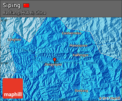 Political Map of Siping