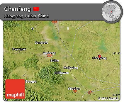 Satellite Map of Chenfeng