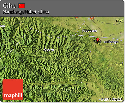 Satellite Map of Cihe