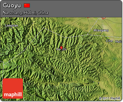 Satellite Map of Guoyu