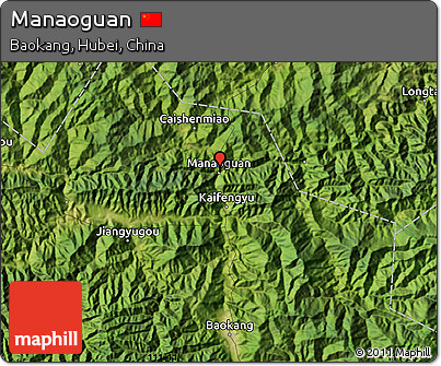 Satellite Map of Manaoguan