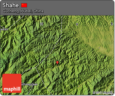 Satellite Map of Shahe