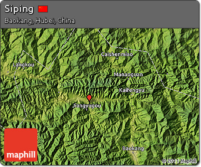 Satellite Map of Siping