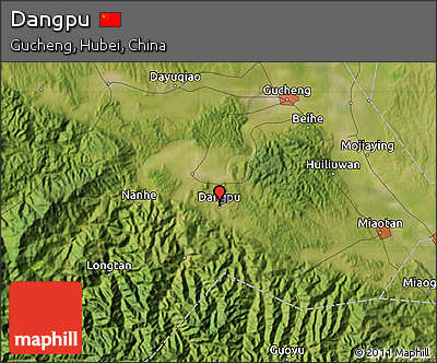 Satellite Map of Dangpu