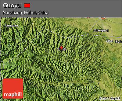 Satellite Map of Guoyu