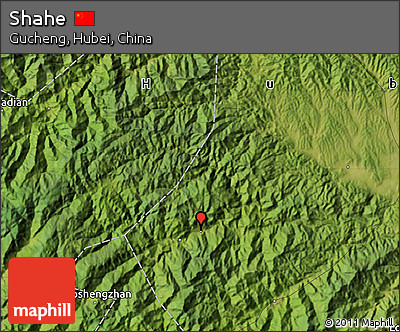 Satellite Map of Shahe