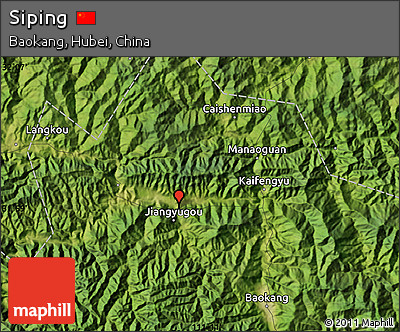 Satellite Map of Siping