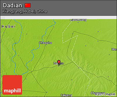 Physical 3D Map of Dadian