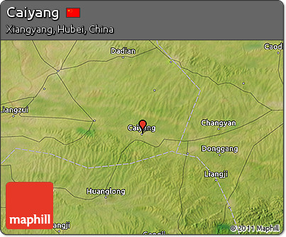 Satellite 3D Map of Caiyang