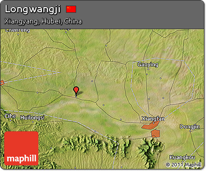 Satellite 3D Map of Longwangji