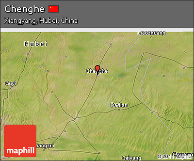 Satellite 3D Map of Chenghe