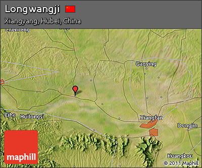 Satellite 3D Map of Longwangji