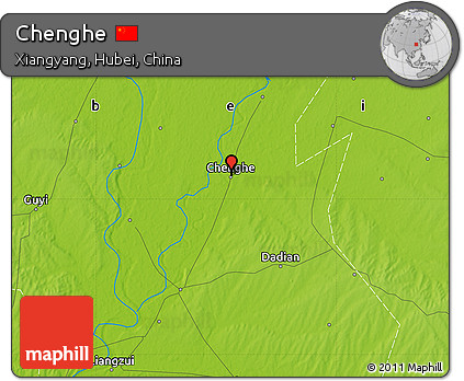 Physical Map of Chenghe