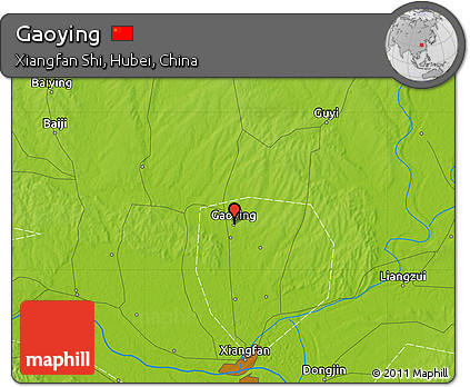Physical Map of Gaoying