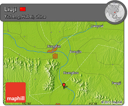 Physical Map of Liuji