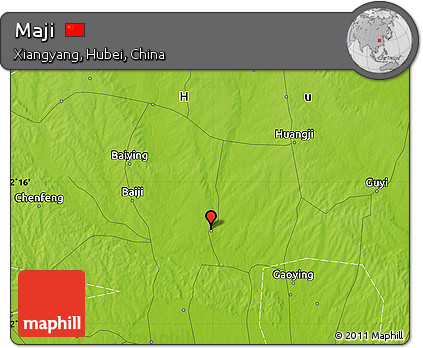 Physical Map of Maji