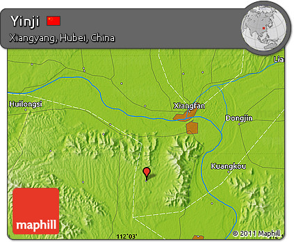 Physical Map of Yinji
