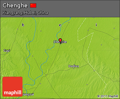 Physical Map of Chenghe