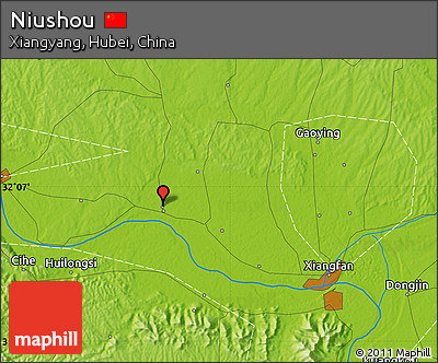 Physical Map of Niushou