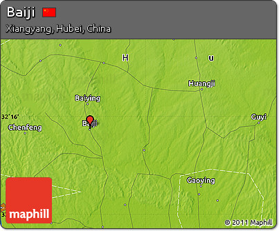 Physical Map of Baiji
