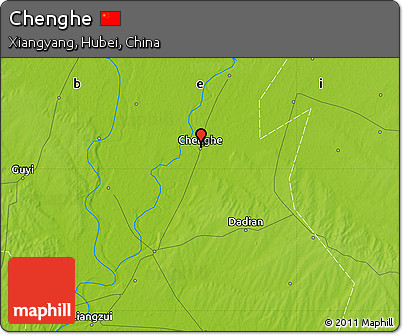 Physical Map of Chenghe