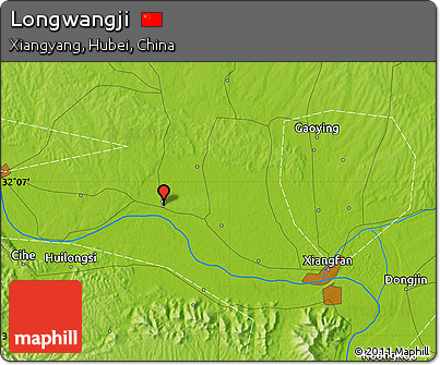 Physical Map of Longwangji