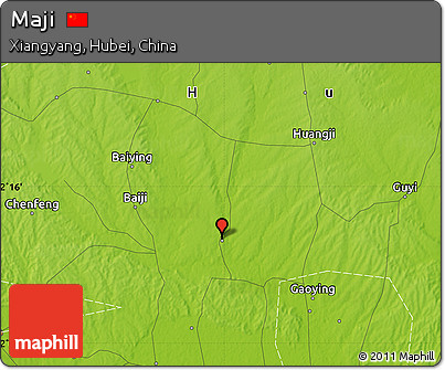 Physical Map of Maji
