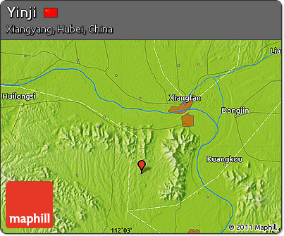 Physical Map of Yinji