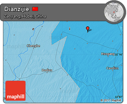 Political Map of Dianzijie