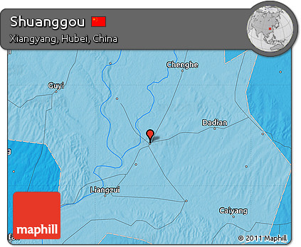 Political Map of Shuanggou
