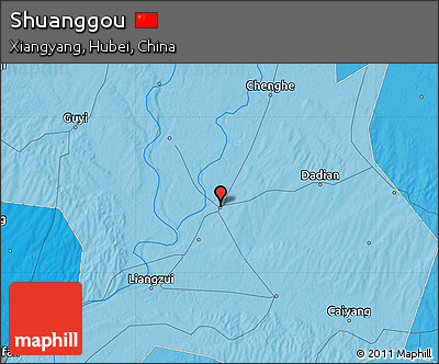 Political Map of Shuanggou