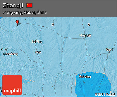 Political Map of Zhangji