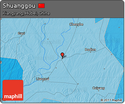 Political Map of Shuanggou