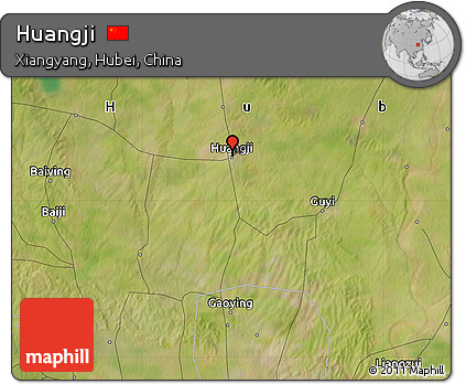 Satellite Map of Huangji